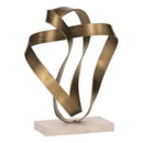 Escultura Abstrata em Cobre