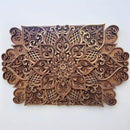 Mandala de Parede em Cobre Artesanal