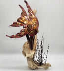 Escultura Peixe Artesanal em Cobre